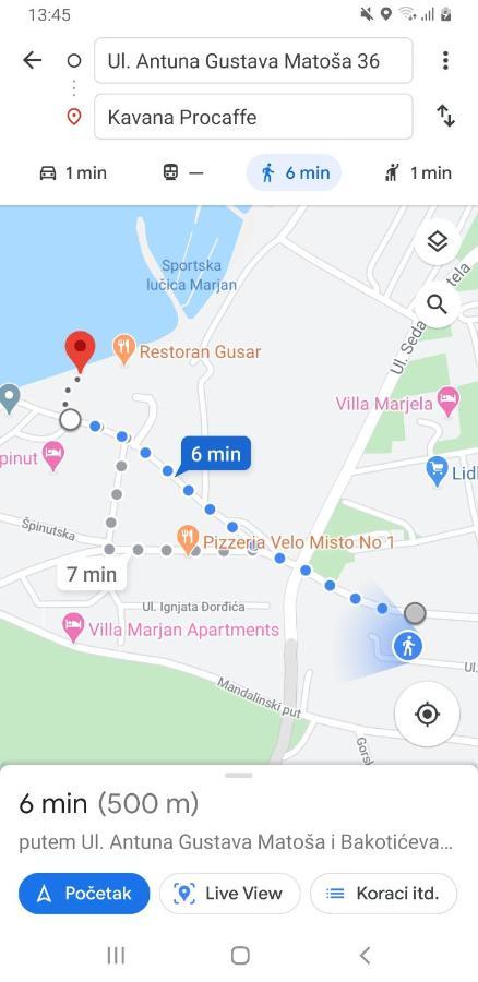 Frana Blue Apartment Split Ngoại thất bức ảnh